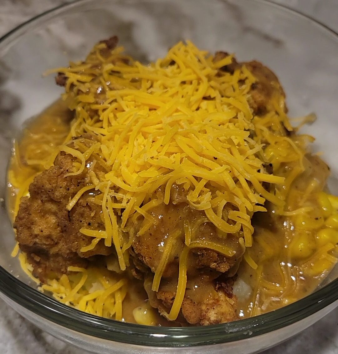 Homemade Copycat KFC Chicken Bowls Jamie's Home Cooking