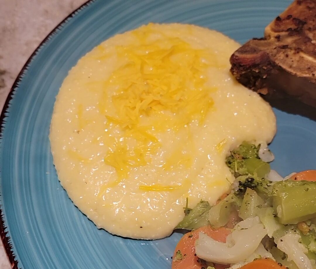 Cheesy Grits Jamie's Home Cooking